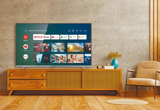 CHIMEI奇美大4K HDR Android 10液晶顯示器R7系列，主打「我說他做，最強聲控管家在我家」的智慧影音特色。圖／業者提供