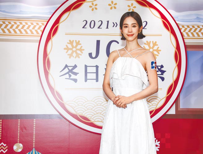 温贞菱昨出席活动，直呼好想去日本旅游。（罗永铭摄）