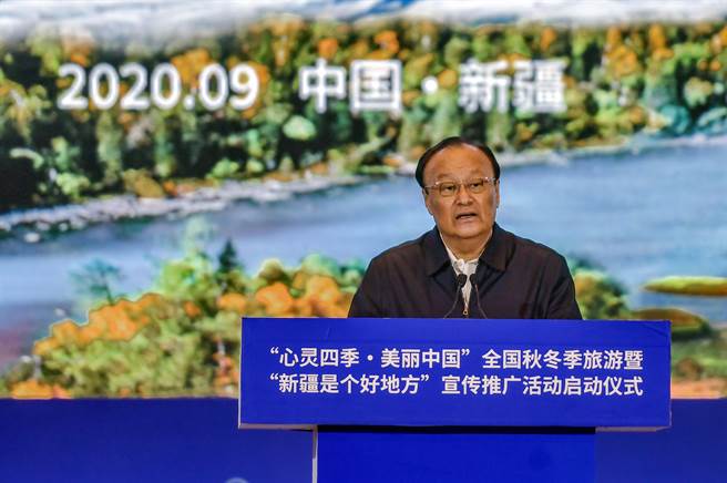 新疆维吾尔自治区政府主席的雪克来提·扎克尔遭美国政府制裁。（中新社）