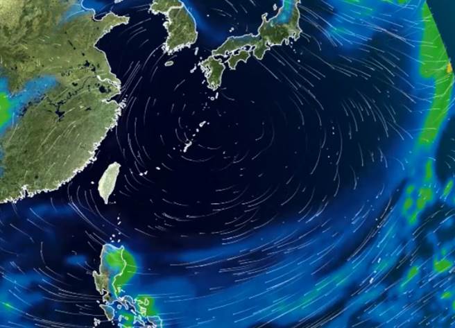 今天气晴朗稳定，下周东北风增强，迎风面陆续转湿冷。（翻摄天气风险脸书）