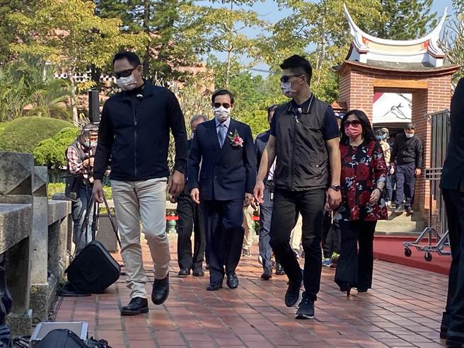 明台高中11日举办「台湾民主先驱议会之父-林献堂140周年华诞纪念活动」，前总统马英九受邀与会。（冯惠宜摄）