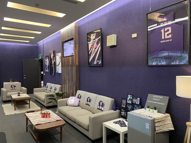 VIP包厢内部的设计感觉相当舒适。(黄及人摄)