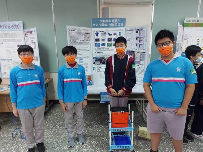 苗栗县国中小学科技竞赛，11日在后龙国教辅导团举行。（竹南国中提供／谢明俊苗栗传真）