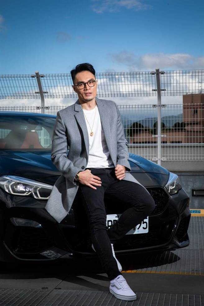 K. Swo驾驶风格偏好开帅不开快。（石智中摄）