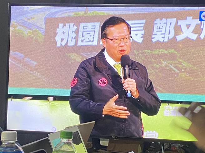 郑文灿批朱立伦核四议题说法前后不一　国民党4公投是害台湾(戴上容摄)