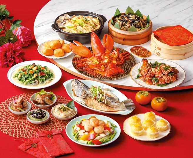 〈莆田〉推出的常溫年菜組〈虎躍星春團圓宴〉，九道菜式、5,288元，可供五至六人享用。圖／王品集團