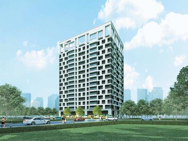 三地开发规划今年12月下旬、或明年1月进场的「艾美馆8期」。图／三地开发提供