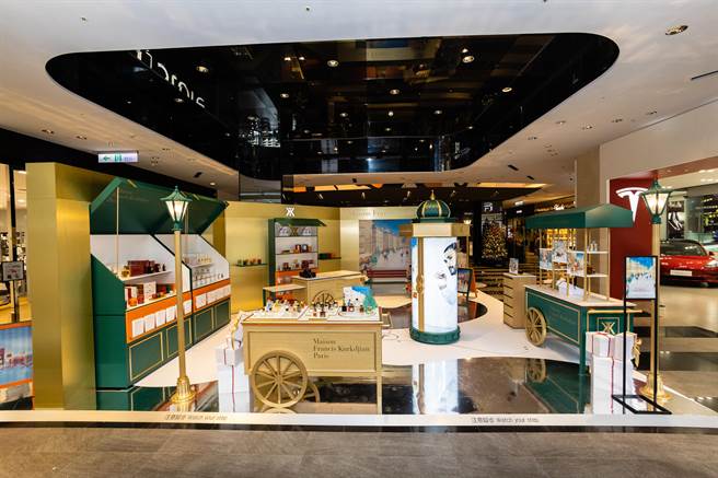 MFK耶誕童話香氛市集精選特寫照。（MFK提供）