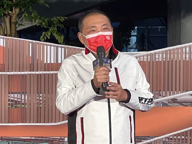 新北市长侯友宜。（王扬杰摄）