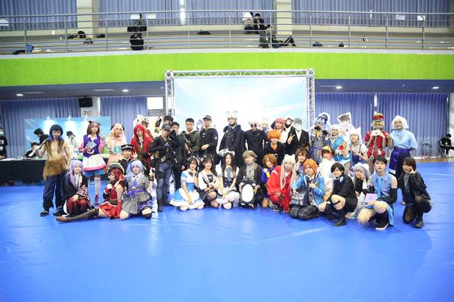 MONA桃園高中職校漫研交流會漫研青年齊聚。(青年局提供／呂筱蟬桃園傳真)