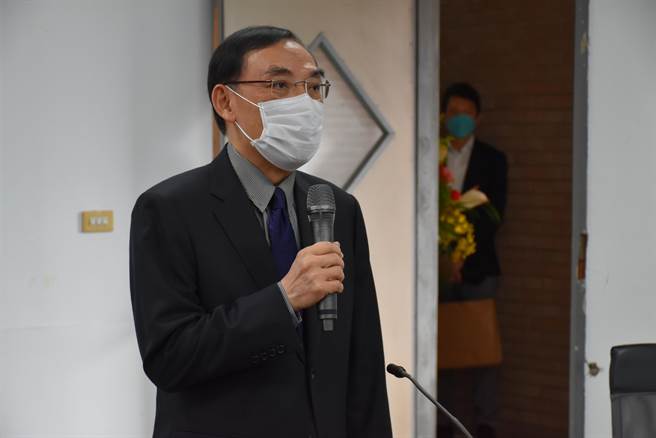 臺湾司法社工学会12日举行会员大会，法务部长蔡清祥应邀致词。(臺湾司法社工学会提供)