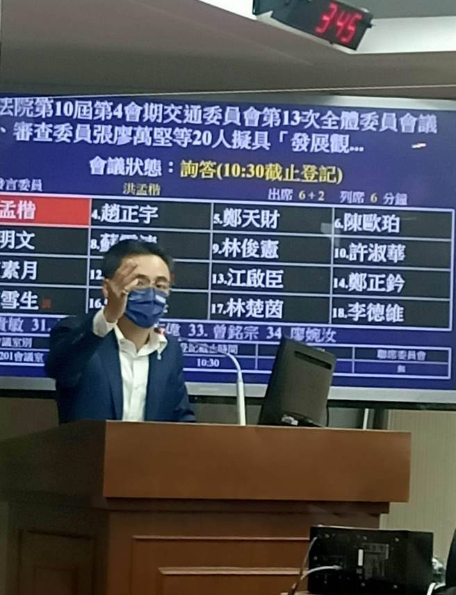 立委洪孟楷(简立欣摄)