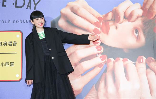 魏如萱昨出席演唱会庆功。（陈俊吉摄）