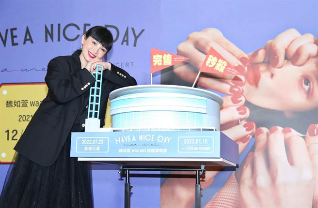 魏如萱明年将二度登上雄蛋开唱。（陈俊吉摄）