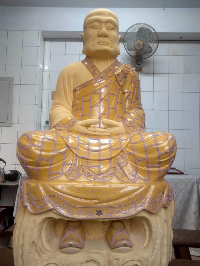 神像完成修復。（杨琇文提供／袁庭尧高雄传真）