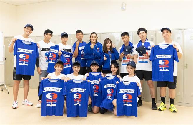 《全明星运动会3》 蓝队成员。（台视提供）