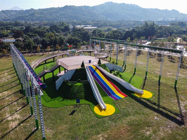 名间乡亲子生态公园，将于19日开幕。（南投县政府提供／廖志晃南投传真）