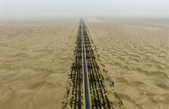 塔克拉瑪干沙漠腹地 陸建年產200萬噸油田