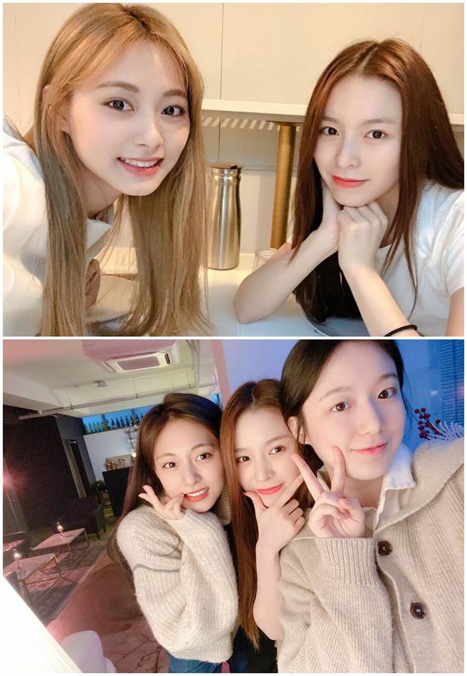 Elkie之前曾多次晒出与子瑜及舒华的合照。（图／IG@Elkie）