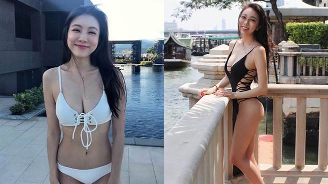 邵岱儿比基尼辣照太惹火。（图／IG@yehdeb）