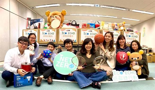 （正隆号召同仁募集二手好物做资源循环，估减碳效益逾1160公吨。图／正隆提供）