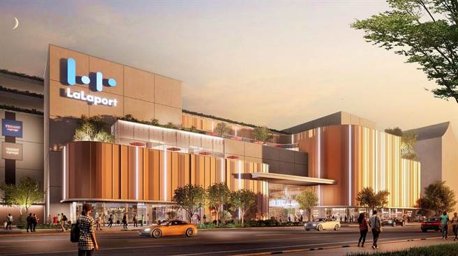 三井LaLaport购物中心示意图。（高市经发局提供）