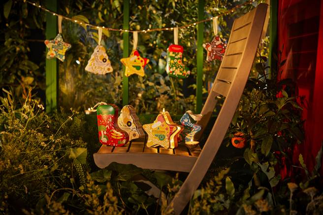 L'OCCITANE 欧舒丹丰收限定版节庆限量彩球组，不到千元就能收集多款经典明星商品，还可以作为圣诞树吊饰装点节庆氛围，更能做为收纳小盒，自用送礼两相宜，绝对是今年千元礼物首选。（图／品牌提供）