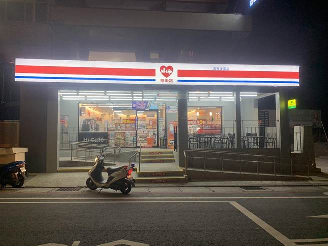 遭抢的超商（翻摄照片／戴上容新北传真）