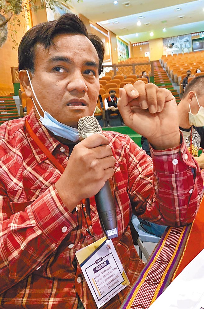 高山森林基地創辦人馬中原。（羅亦晽攝）