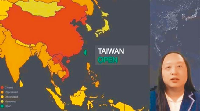 （圖／擷取自美國The Summit for Democracy直播影片）