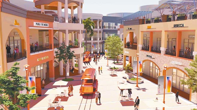 新光三越旗下的大鲁阁草衙道转型并更名为「SKM Park」，预计明年农历年前亮相。（大鲁阁草衙道提供／柯宗纬高雄传真）