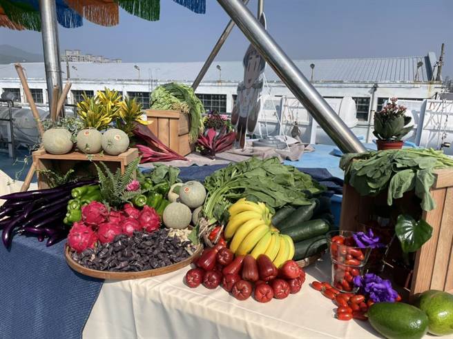 110年度「农村社区农产产品销售据点在地食材推广」活动。（洪靖宜摄）