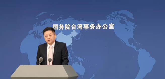 大陆国台办发言人马晓光。（蓝孝威摄）