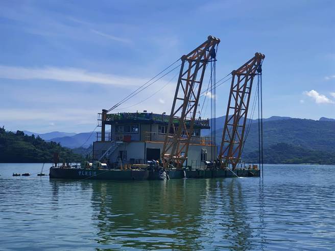 增加曾文水库库容，南水局未来8年将投入33亿元清淤。(南水局提供／刘秀芬台南传真)