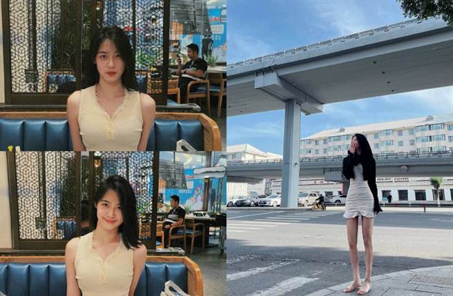 卓识拥有187公分高挑身材。(图／翻摄自微博)
