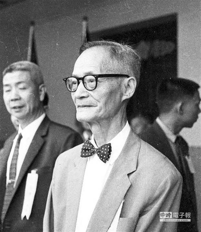 北大教育學系教授兼總務長蔣夢麟。（徵信新聞攝影組）