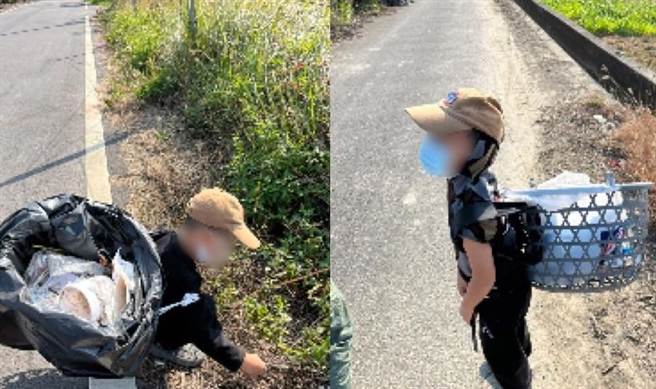 儿子吵闹不去上学，老爸出招带去劳动服务，让儿子体验工作的辛苦。（图／翻摄爆废公社）