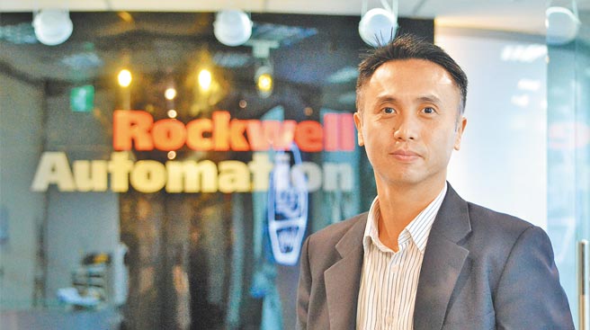 洛克威尔自动化台湾区总经理谭世宏将为营运面打开更多活泉。图／陈逸格