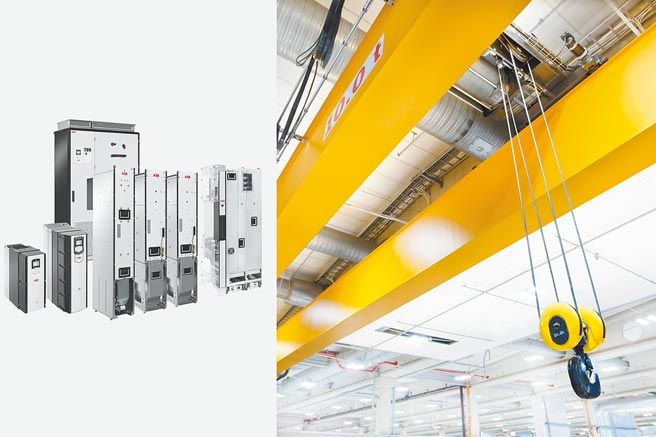 邁向淨零，從馬達與變頻器著手，ABB電能回授型變頻器助業界拉大減碳力道。圖／ABB提供