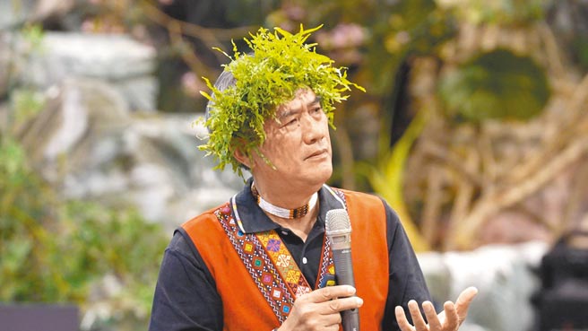 国宝级音乐诗人少多宜．筛代。（王志伟摄）