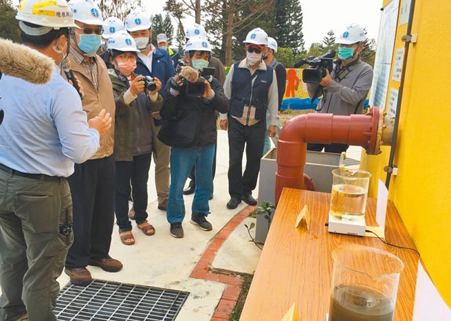 澎湖县施政亮点水资源中心，10年内完成马公污水下水道系统。（陈可文摄）