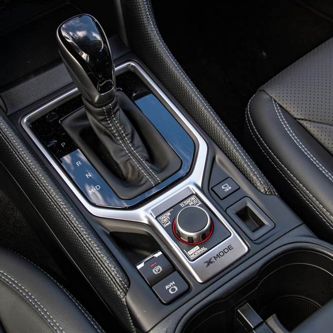 排檔座及各项功能按键配置。（陈大任摄）