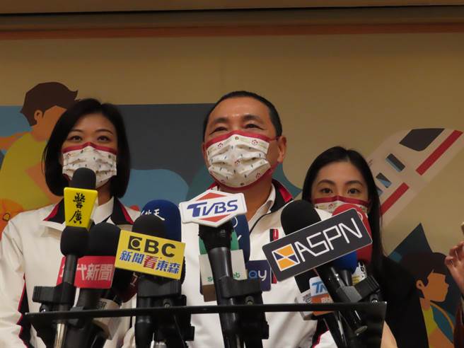 是否出席公投选前之夜？侯友宜：公投让人民自主决定。（叶德正摄）