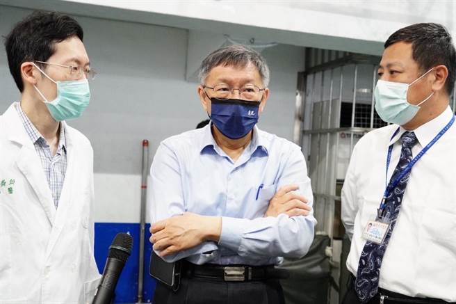 台北市长柯文哲。（台北市政府提供／张立勋台北传真）