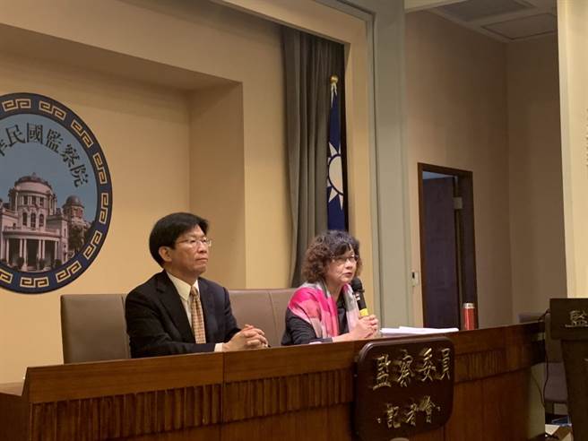 监察委员王幼玲、高涌诚召开调查记者会。（张薷摄）