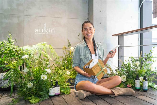  热爱运动且充满正能量的健康系女神「王丽雅」本身就是Sukin 的超级爱用者。(Sukin提供)