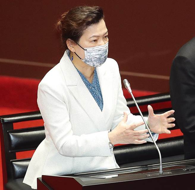 经济部长王美花。(资料照)