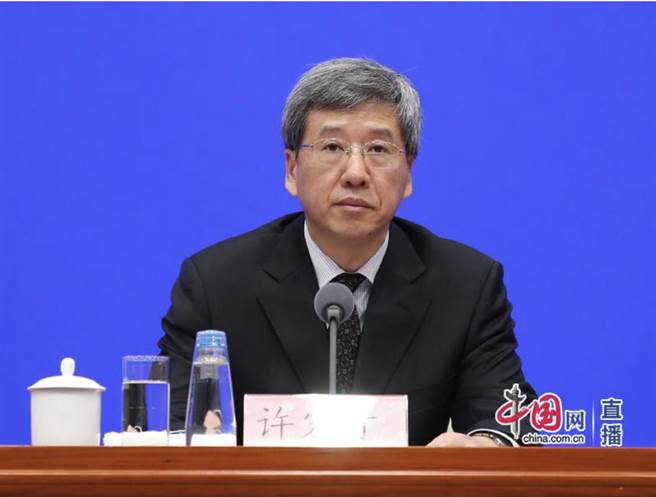 大陆财政部副部长许宏才。取自中国网