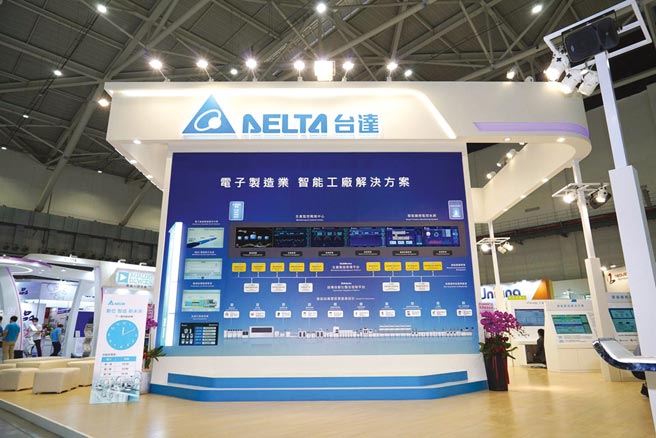 台达于「2021台北国际自动化工业大展」展出多种智慧制造解决方案。图／台达提供