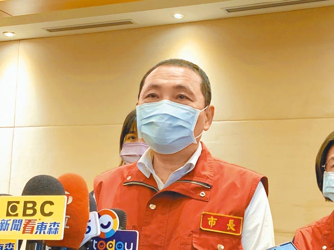 新北市長侯友宜被傳要在春節宣布直攻大位，他聽聞直呼「哎！大家想太多了！」（葉德正攝）